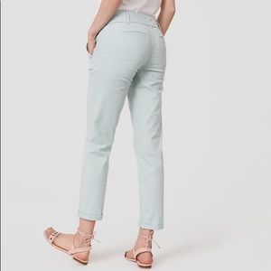 LOFT Cropped Skinny Chinos in Marisa Fit